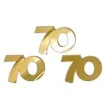 scrapki akrylowe liczba 70 mini zlote lustrzane 35x25 mm 3 szt