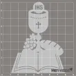 scrapki beermata hostia ihs chleb wino 69x92 mm