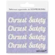 scrapki beermata napis chrzest swiety 90x19 mm 4 szt