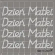 scrapki beermata napis dzien matki 90x16 mm 4 szt