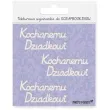 scrapki beermata napis kochanemu dziadkowi 129x15 mm 3 szt
