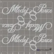scrapki beermata napis mlodej parze obraczki 90x30 mm 3 szt