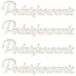 scrapki beermata napis podziekowanie 90x20 mm 4 szt