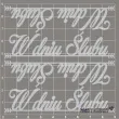 scrapki beermata napis w dniu slubu 90x21 mm 4 szt