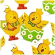 scrapki drewniane kurczaczki wielkanocne mix aliga 9 szt