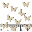 scrapki drewniane motylki 10 mm 10 szt