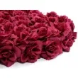 serce kwiatowe pelne bordo 50 cm