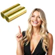 serpentyna metaliczna zlota folat 400 cm 2 szt
