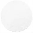 serwetka dekoracyjna okragla biala 33 cm 12 szt