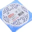 serwetka dekoracyjna okragla bialy godan 11 cm 100 szt