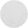serwetka dekoracyjna okragla bialy godan 33 cm 100 szt