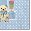 serwetki 1 urodziny chlopca maki 33 cm 20 szt