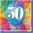serwetki 33 cm 50 baloniki unique 16 szt