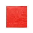 serwetki 33 cm gladkie czerwone 20 szt