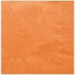 serwetki 33 cm gladkie pomaranczowe 20 szt