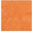 serwetki 33 cm gladkie pomaranczowe 20 szt
