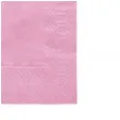 serwetki 33 cm gladkie rozowe jasne 20 szt