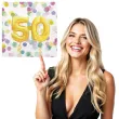 serwetki 50 urodziny balony maki 33 cm 20 szt