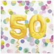 serwetki 50 urodziny balony maki 33 cm 20 szt