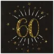 serwetki 60 urodziny santex 33 cm 10 szt