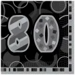 serwetki 80 glitz black 33 cm unique 16 szt