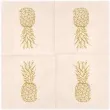 serwetki aloha ananas jasnobrzoskwiniowe partydeco 33 cm 20 szt