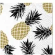 serwetki ananas biale paw 33 cm 16 szt