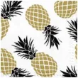 serwetki ananas biale paw 33 cm 16 szt