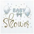 serwetki baby shower boy baloniki maki 33 cm 20 szt