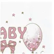 serwetki baby shower girl baloniki maki 33 cm 20 szt