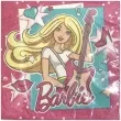 serwetki barbie popstar amscan 33 cm 20 szt