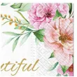 serwetki beautiful day kwiaty 33 cm 20 szt