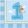serwetki boys first birthday procos 33 cm 20 szt