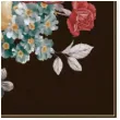 serwetki bukiet pastelowych kwiatow czarne maki 33 cm 20 szt
