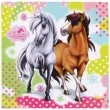 serwetki charming horses 2 amscan 33 cm 20 szt