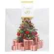 serwetki choinka z prezentami santex 33 cm 20 szt