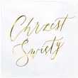 serwetki chrzest swiety biale partydeco 33cm 20 szt
