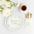 serwetki chrzest swiety eukaliptus partypal 10 szt 33 cm