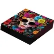 serwetki czaszka dia de los muertos guirca 33 x 33 cm 12szt