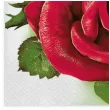 serwetki duza czerwona roza maki 33 cm 20 szt