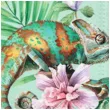serwetki egzotyczny kameleon paw 33 cm 20 szt