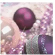 serwetki fioletowo biale bombki swiateczne maki 33 cm 20 szt