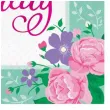 serwetki floral fair happy birthday creativeconverting 33 cm 16 szt