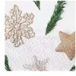 serwetki galazki swierku biale paw 33 cm 20 szt