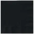 serwetki gladkie czarne amscan 33 cm 20 szt