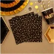 serwetki gwiazdki glitz glamour neviti czarne 33 cm 16 szt