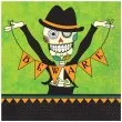 serwetki halloween day of the dead unique 33 cm 16 szt