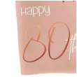 serwetki happy 80th elegant lush blush rozowy folat 33 cm 10 szt