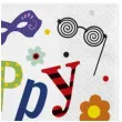 serwetki happy b day z maskami maki 33 cm 20 szt