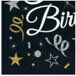 serwetki happy birthday b c czarny godan 33 cm 20 szt